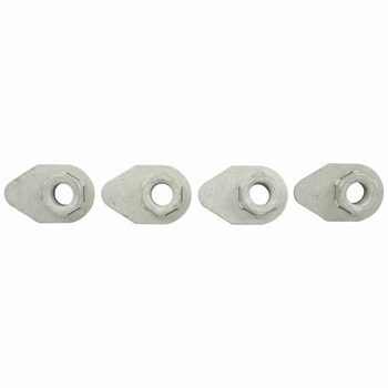 Brake Backing Plate Nut Adjusting Screw - M14, Rear, Back
