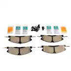 Disc Brake Pad Set Kit Lining Main Image