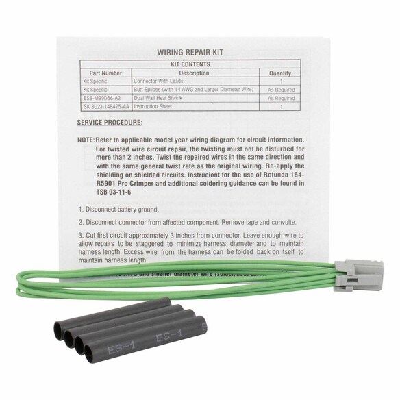 Sun Load Temperature Sensor Connector Wire Main Image
