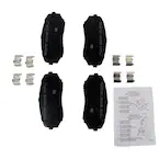 Disc Brake Pad Set Kit Lining - Front Main Image