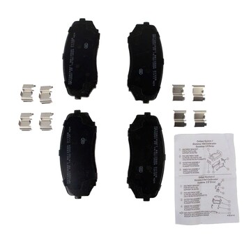 Disc Brake Pad Set Kit Lining - Front
