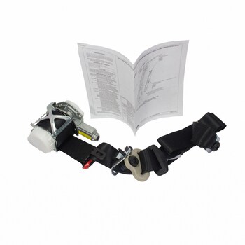 Seat Belt Lap and Shoulder Retractor Pretensioner - Left, Front