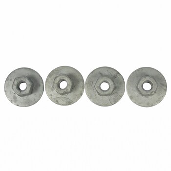 Tail Light Nut Hex Head - M6, Rear