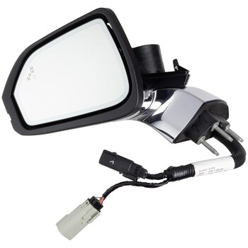 Door Mirror Rear View Head - Left, Outer