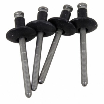 Quarter Panel Splash Shield Clip Rivet - 6.6MM, Front, Inner