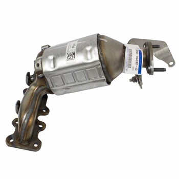 Catalytic Converter with Integrated Exhaust Manifold And Catalyst - Front 3.7L