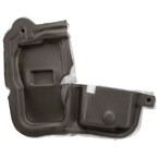 Door Panel Insulation Water Splash Shield Carrier - Left, Rear Main Image