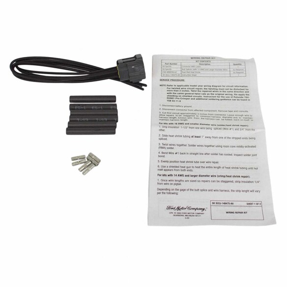 Exhaust Gas Recirculation (EGR) Sensor Connector Wire Main Image