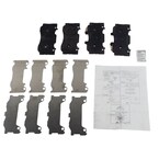 Disc Brake Pad Set Kit Lining - Front 5.0L Main Image