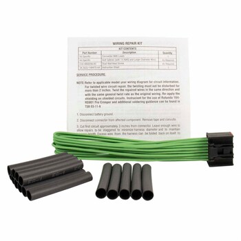 Seat Lumbar Motor Connector Wire - 16 Cavity