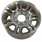 Wheel Rim 20 X 8" Cast Alum Polished Main Image
