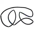 Door Seal Weatherstrip - Left, Rear Main Image