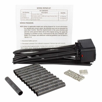 Headlight High / Low Beam Light Connector Wire - 12 Cavity