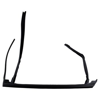Window Track Channel Run <br> trim Door Glass Bracket Seal Weatherstrip guide - Right, Rear