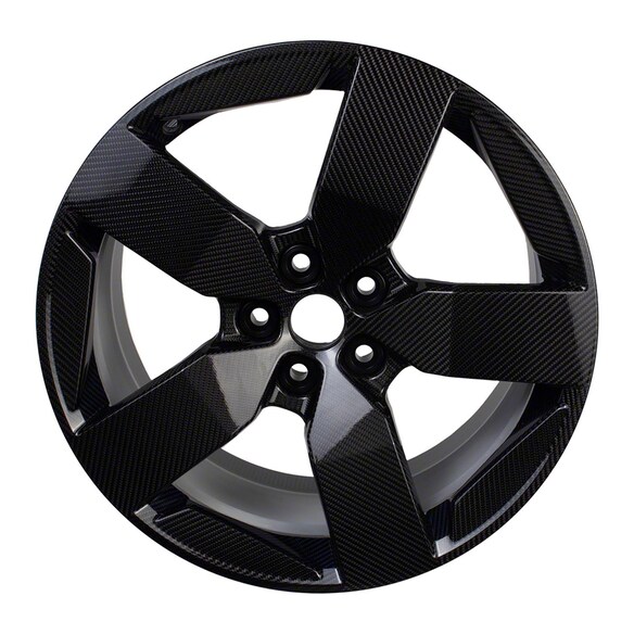 A wheel / rim of vehicle Fiber - Front 19 X 10.5 CF FT/19 11 RR (19" DARK HORSE) Main Image