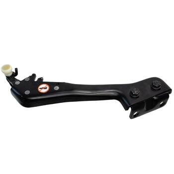 And Bracket that holds the Sliding Door Roller - Left, Upper