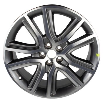 Wheel Rim 20 X 8" Polished Alum