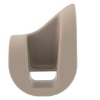 Seat Belt Receptacle Cover Latch Bezel - Rear Main Image