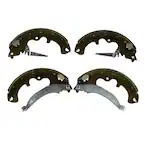 Drum Brake Shoe Pad - Front, Rear Main Image