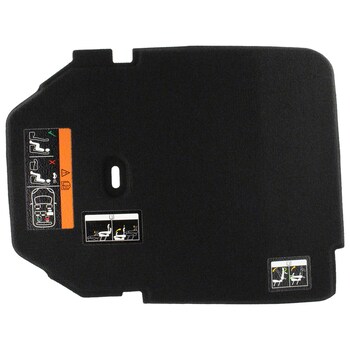 Seat Back Panel Carpet - Rear