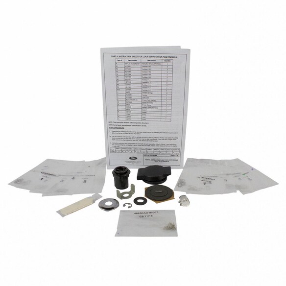 Spare Tire Lock Cylinder Main Image