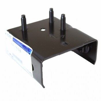 Bumper Cover Reinforcement Beam Bracket Support Rail - Left, Front