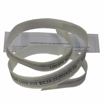 Trim Stripe Tape Decal - Right, Rear