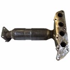 Catalytic Converter with Integrated Exhaust Manifold Main Image