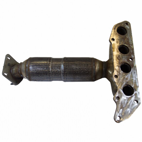 Catalytic Converter with Integrated Exhaust Manifold Main Image