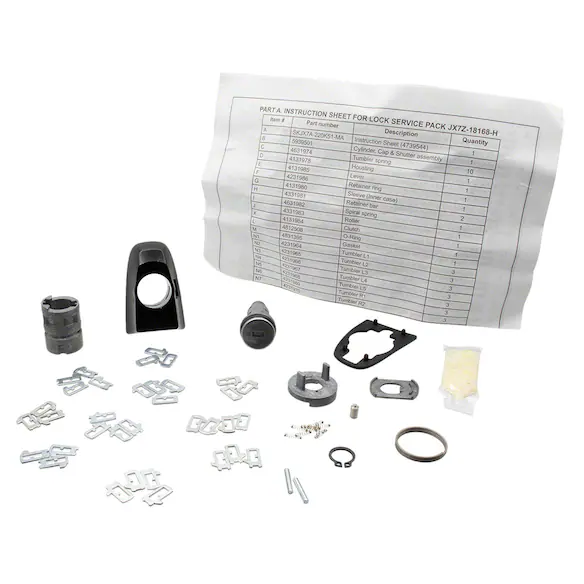 Door Lock Cylinder Repair Kit - Left, Front Main Image