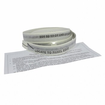 Trim Stripe Tape Decal - Left, Rear