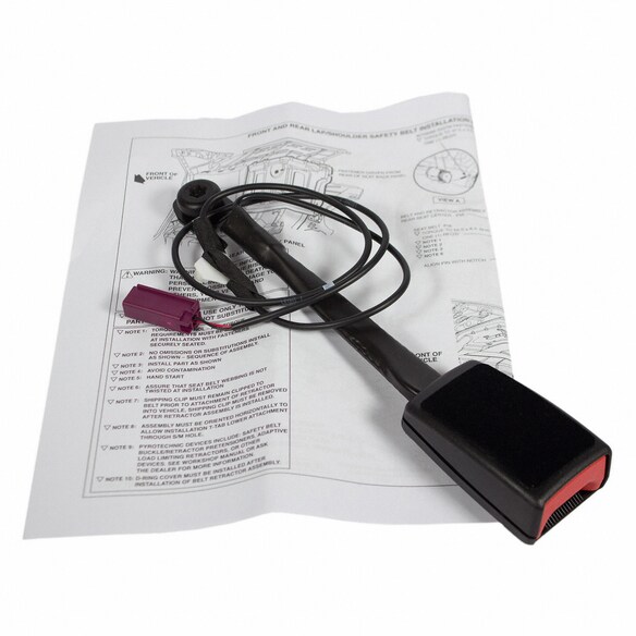 Seat Belt Receptacle Buckle - Left, Front Main Image