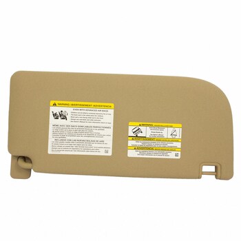 Sun Visor - Left, Driver