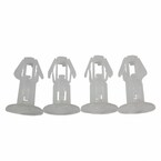 Dashboard Panel Insulator Clip Sound Absorber - M6, Front Main Image