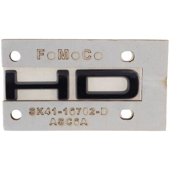 Emblem - Front, Rear