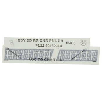 Decal Stripe - Right, Rear, Back