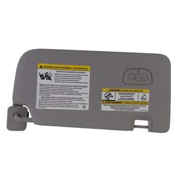 Sun Visor Headliner and VISORS - Left