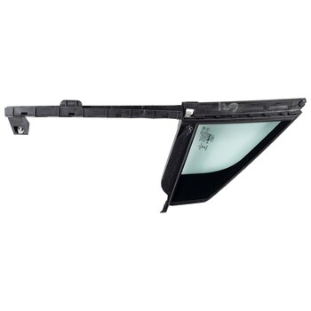 Vent Window Glass And Channel - Front