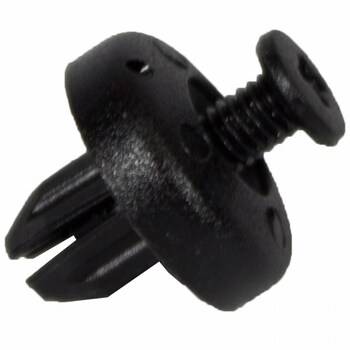 Grille Emblem Clip Retainer Nut - Front
