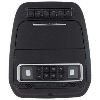 Console Overhead - Front, Rear