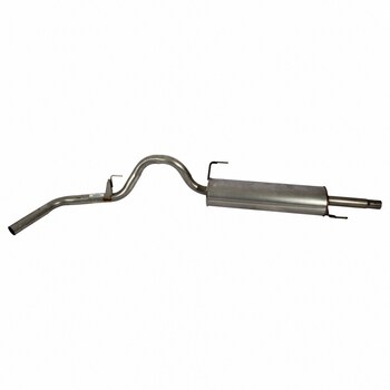 Exhaust Muffler And Pipe - Rear