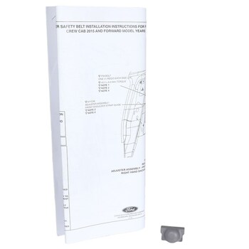 Cover Seat Belt Bracket - Left, Right, Rear