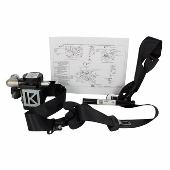 Seat Belt Lap and Shoulder Retractor Pretensioner - Left, Front