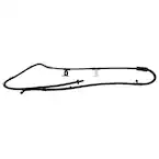Sunroof Drain Hose Water Tube - Right, Rear Main Image