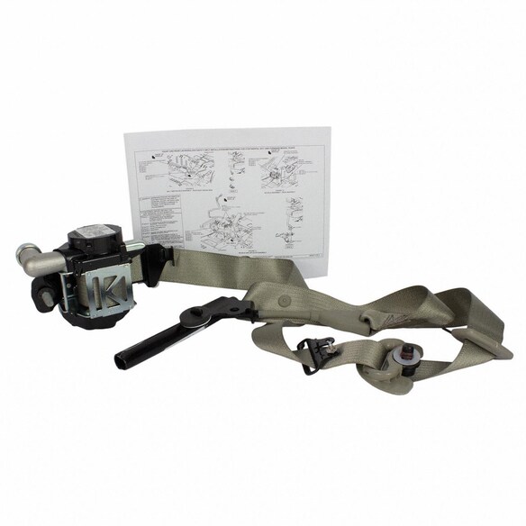 Seat Belt Lap and Shoulder Retractor Pretensioner - Left, Front Main Image