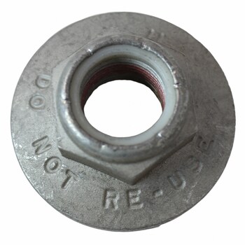 Special Retainer Wheel Bearing Dust Cap - M24 X 2.0, Front