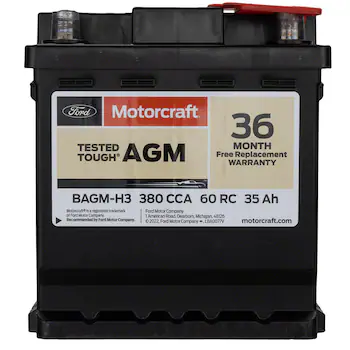 Vehicle Battery - 35 AH, 60 RC