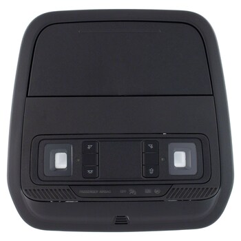 Overhead Console <br>Console used without INTERCEPTOR, sunroof OverHE bumper housing