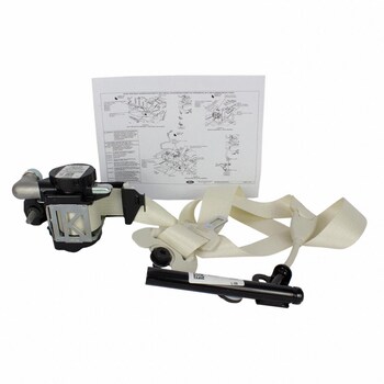 Seat Belt Lap and Shoulder Retractor Pretensioner - Left, Front