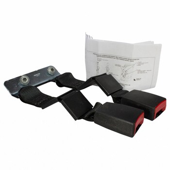 Seat Belt Receptacle And Buckle - Right, Center